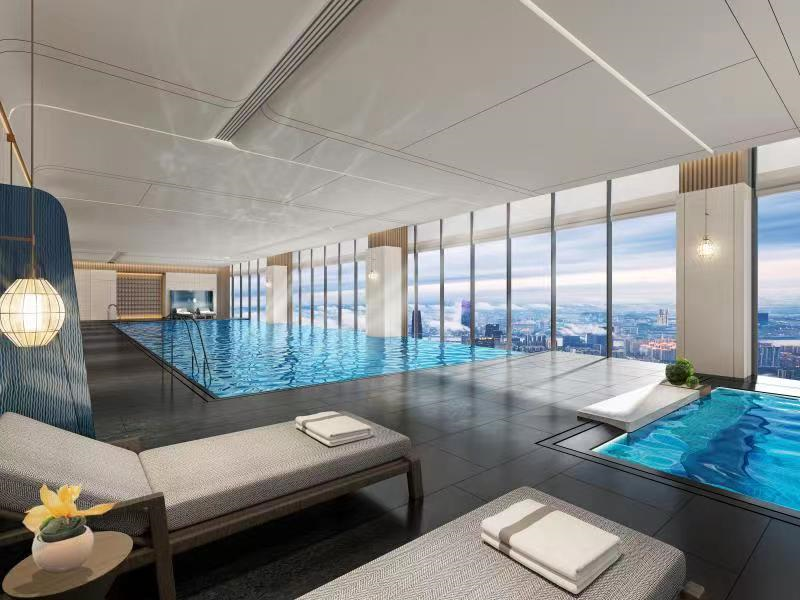 温州城中希尔顿酒店封顶，预计明年6月投入使用-53