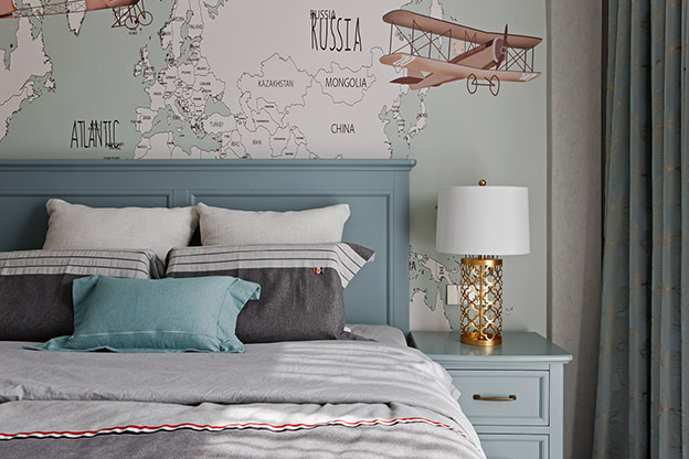 270㎡现代美式别墅  杨宏州-23