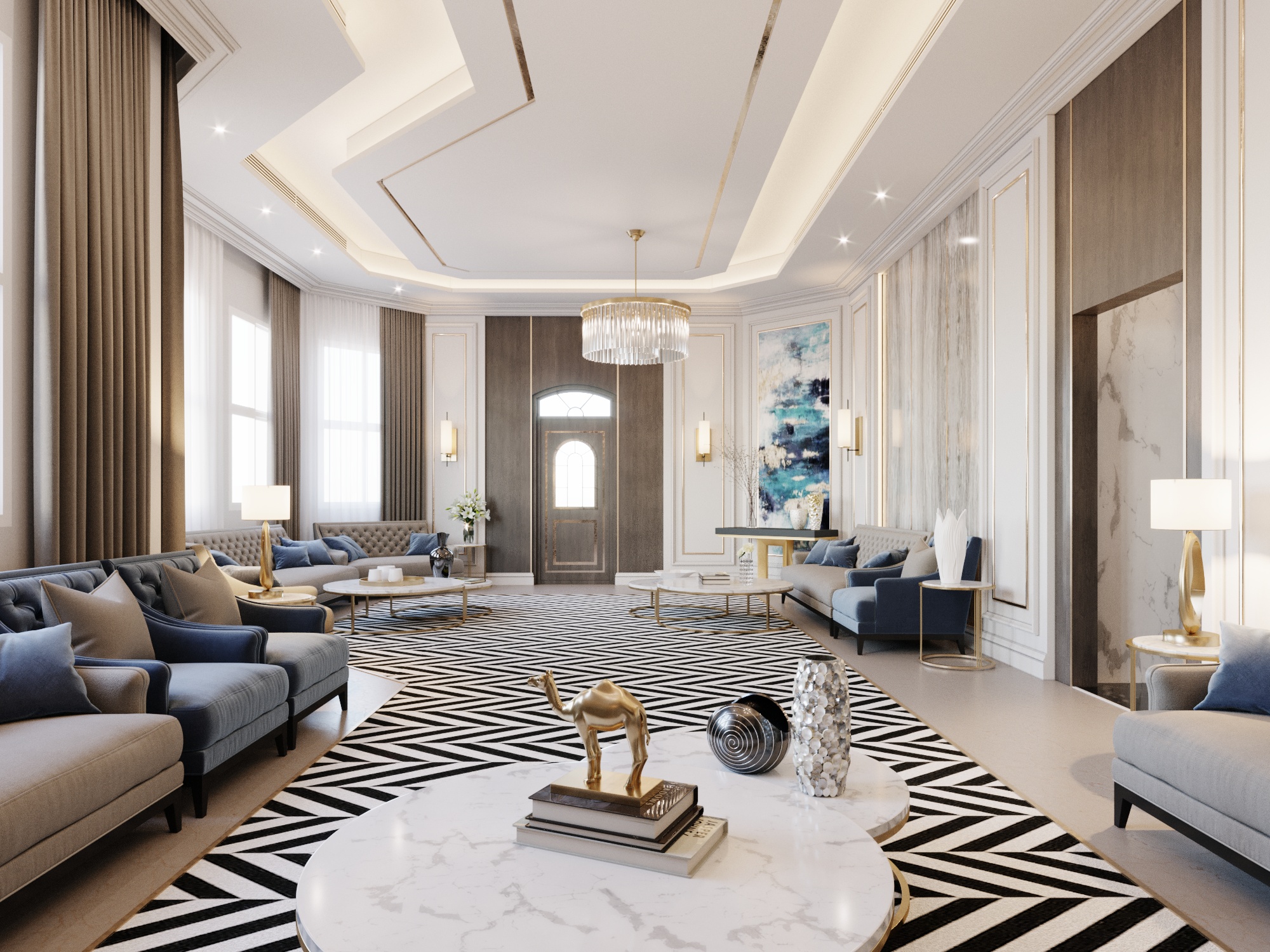 新古典主义别墅丨Shady Salah-7