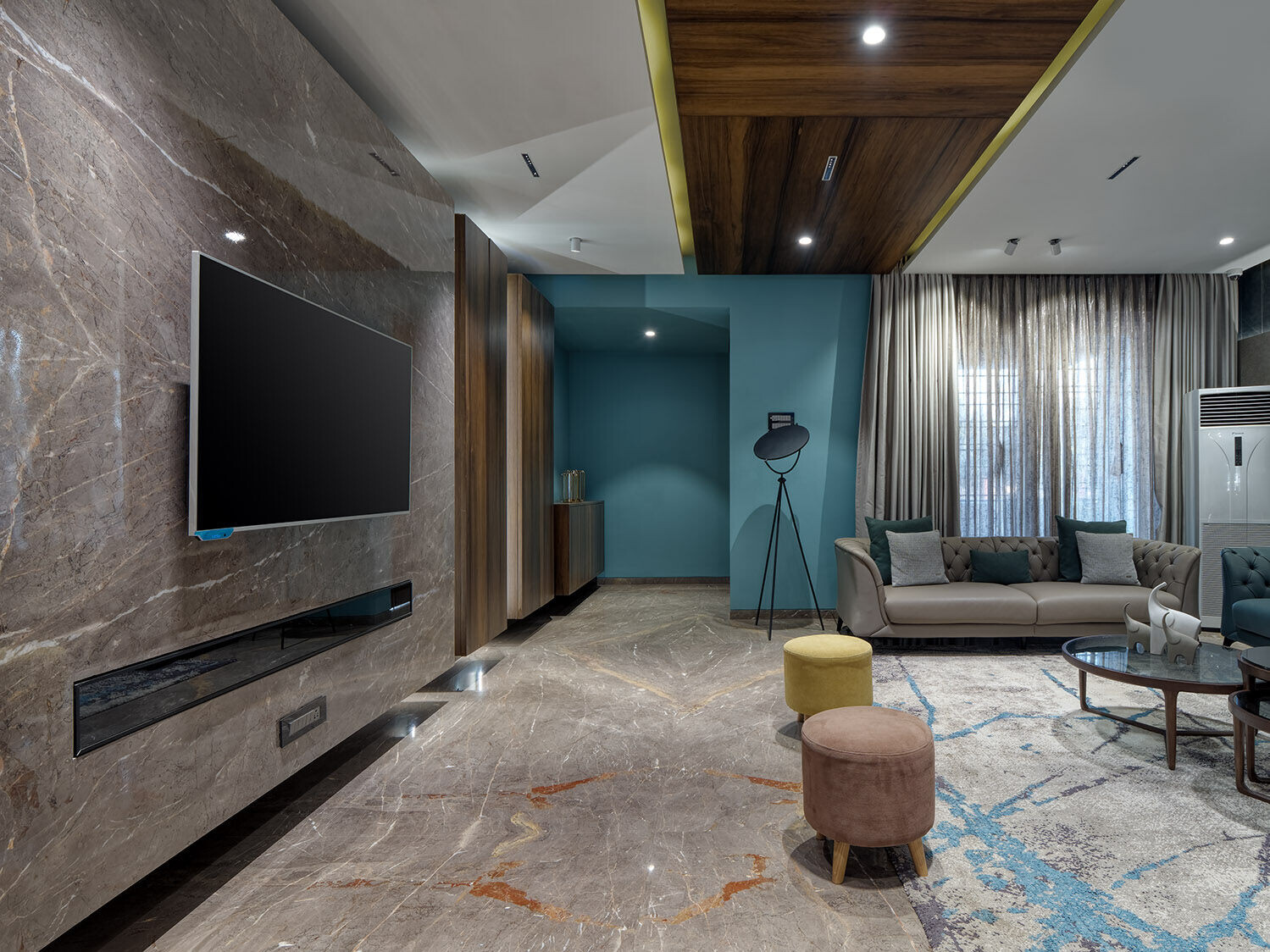 印度 Nanded 区 Chirantan 私宅丨4th Axis Design Studio-23