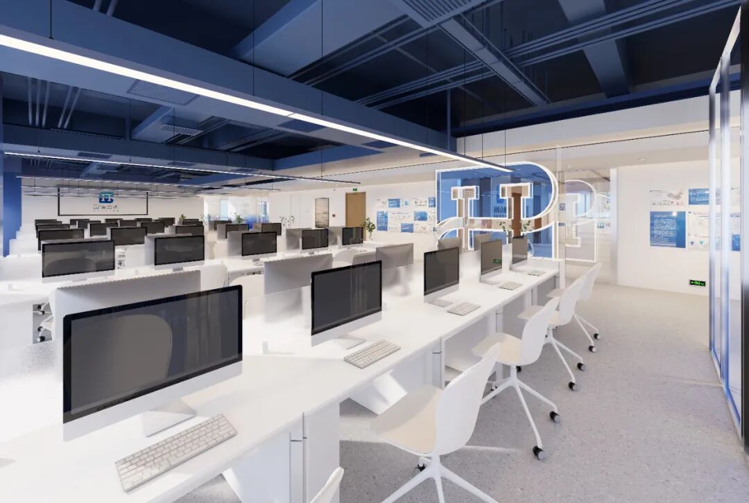 LKDESIGN丨国信会视集团办公空间设计案例-32