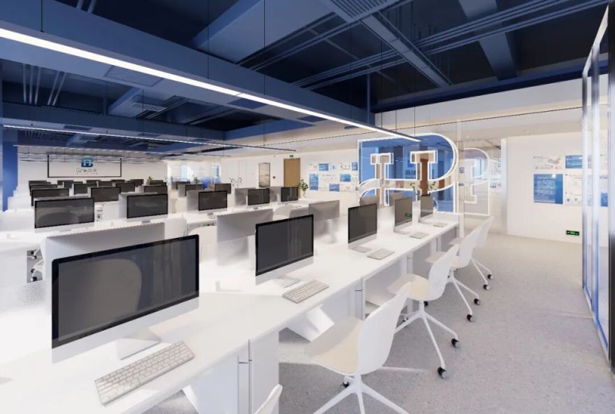 LKDESIGN丨国信会视集团办公空间设计案例-32