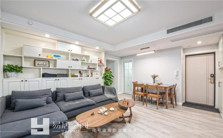 北欧风小户型设计,明亮收纳两不误-6