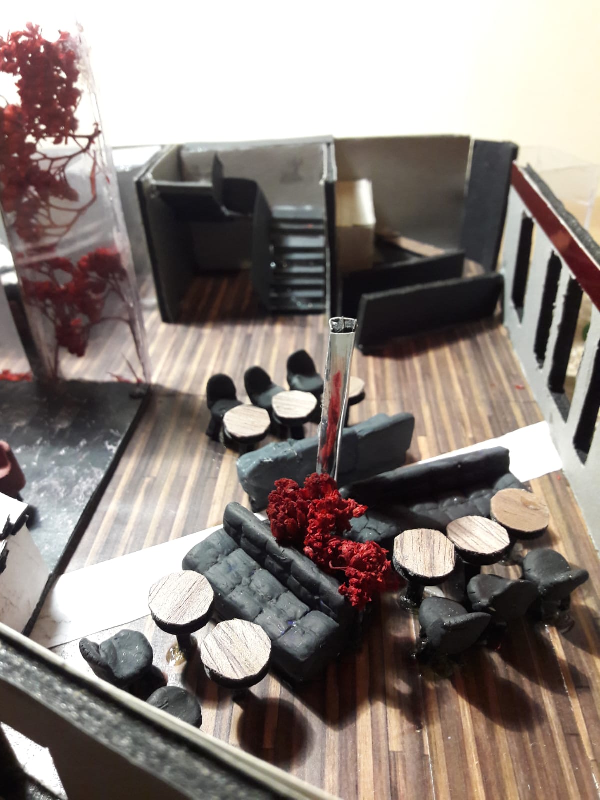 Restoran Projesi Maketi-0