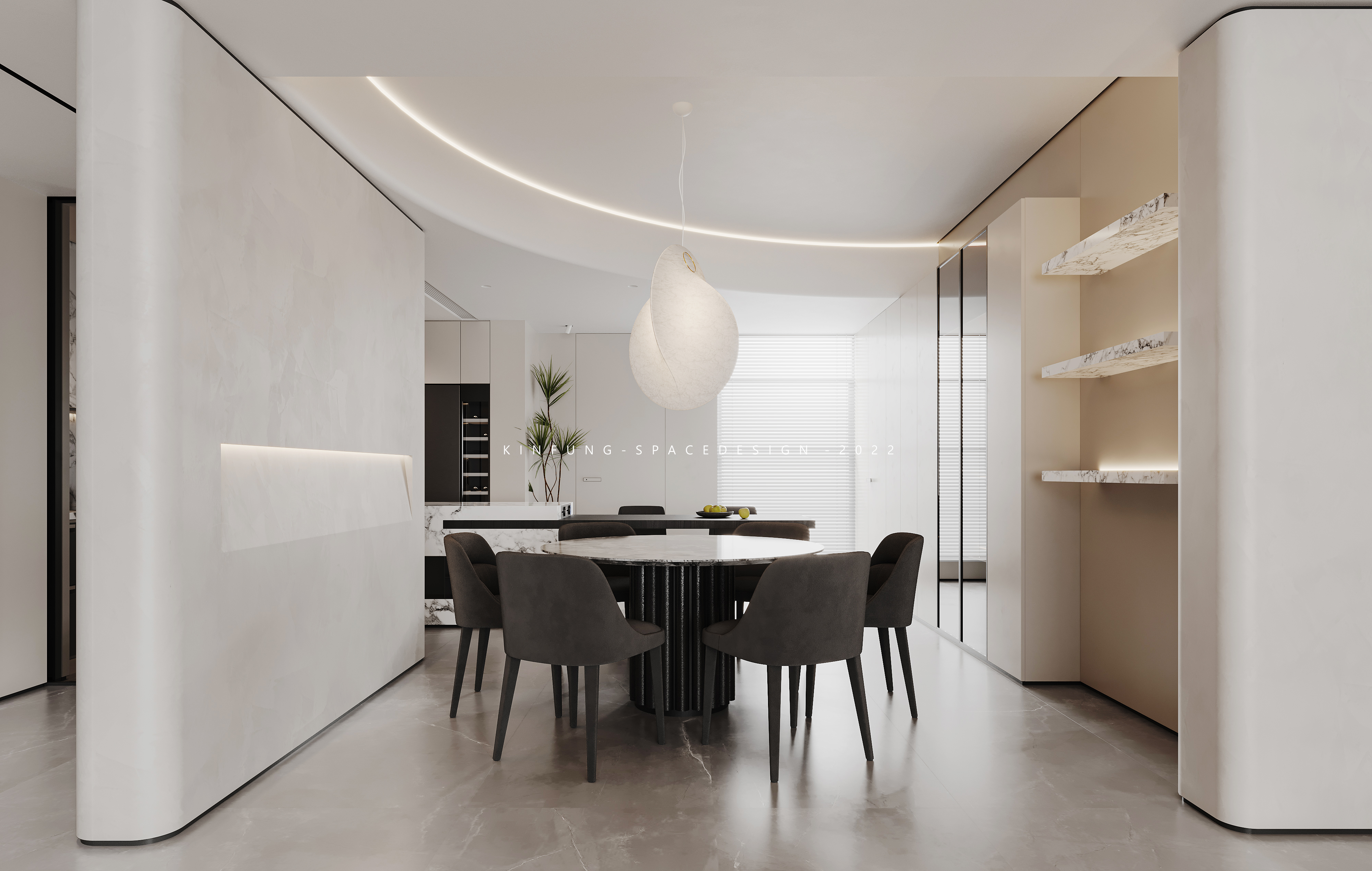 意式极简&现代极简室内设计丨中国湛江-8