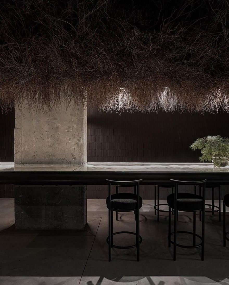 树林里的白天和黑夜概念酒吧,俄罗斯 | Space design by alinedesign studio - 酒吧餐厅 - 餐厅LOGO-VI空间设计-全球餐饮研究所-2