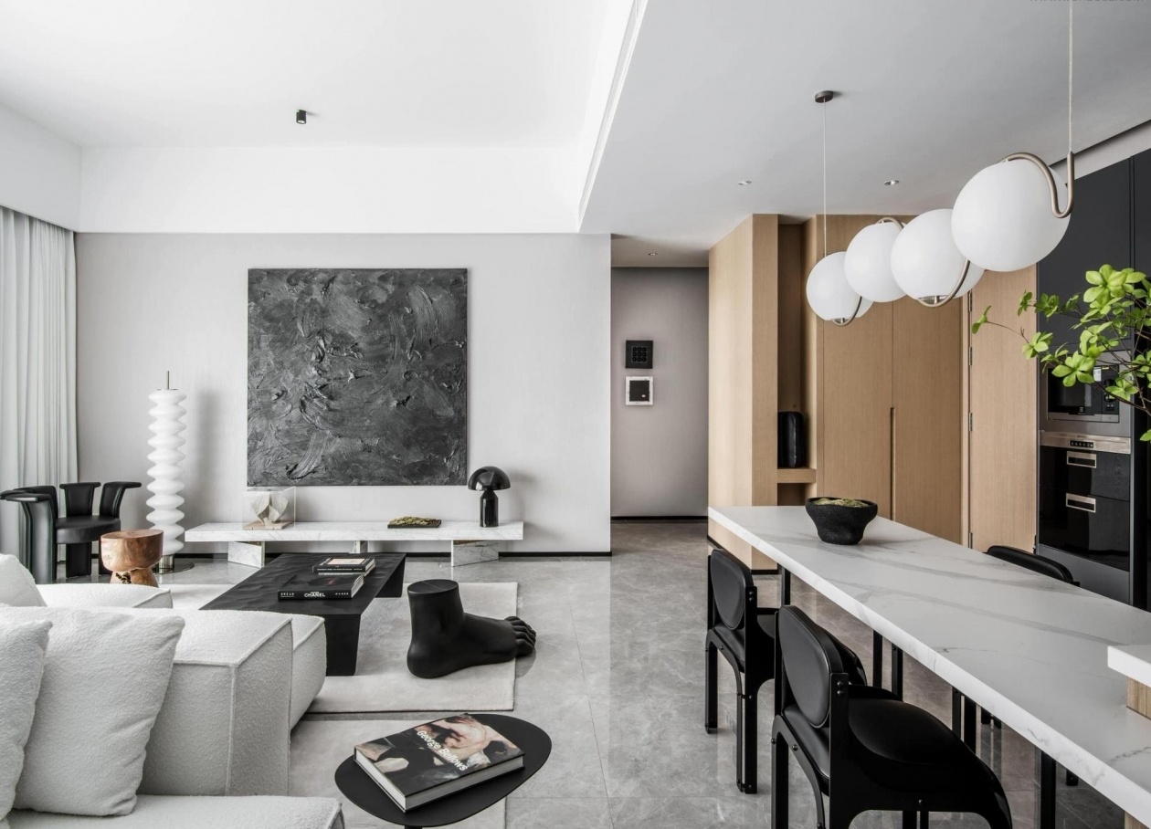 孟也设计--三亚新闻中心样板间A-3