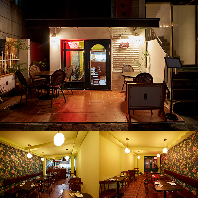 复古风情，14 平米餐厅的极致设计-1