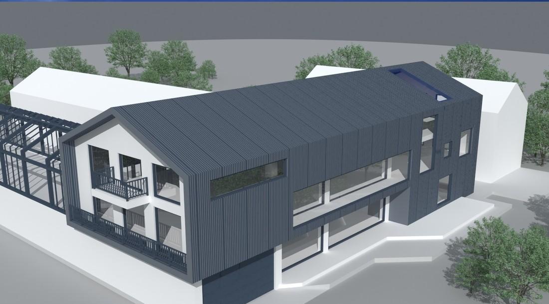 工厂改民宿设计 | 50 元/㎡特价自建房别墅设计-7