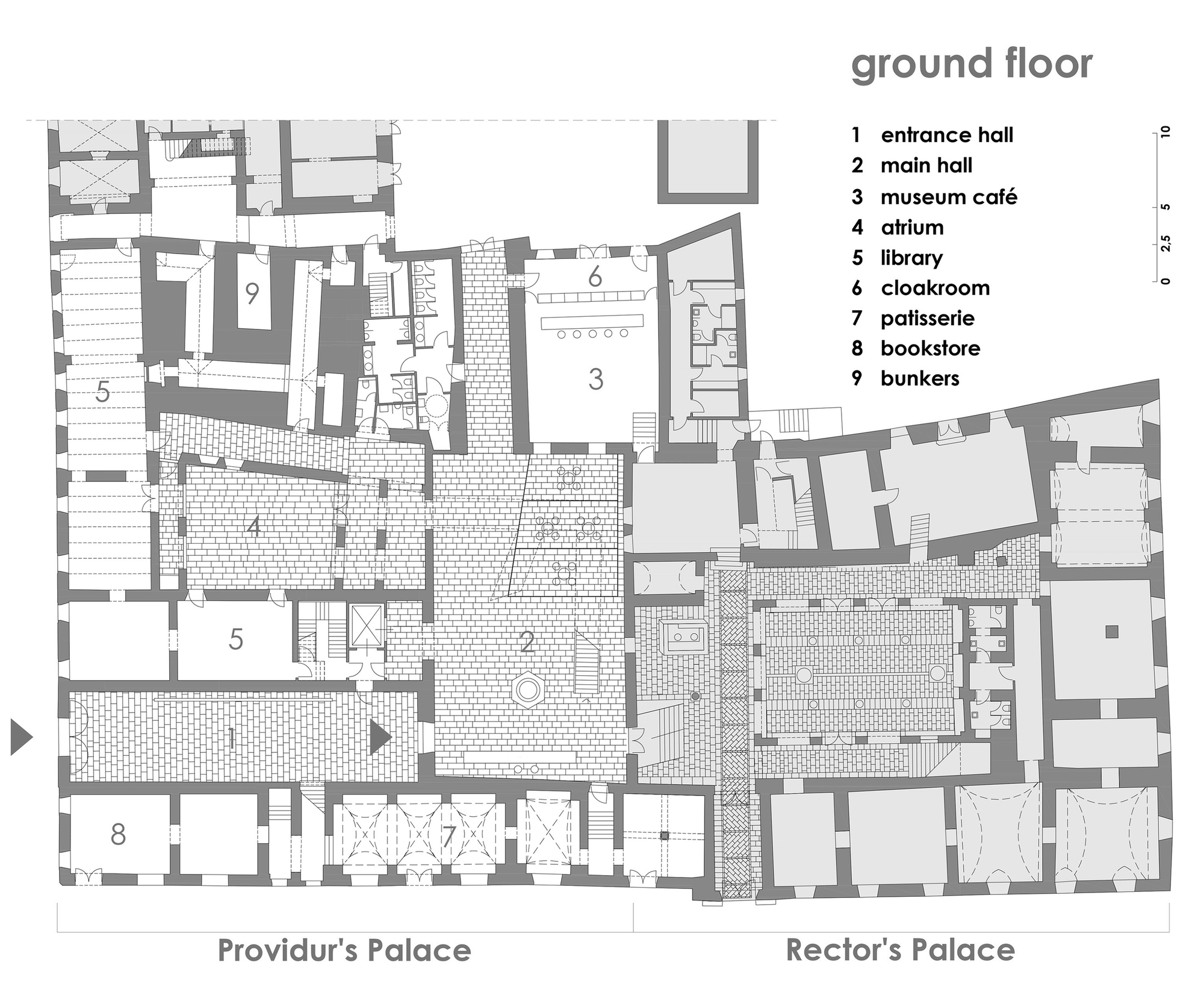 Providur’s Palace 室内设计丨克罗地亚扎达尔丨AB Forum,Letilovic & Pedišic-30