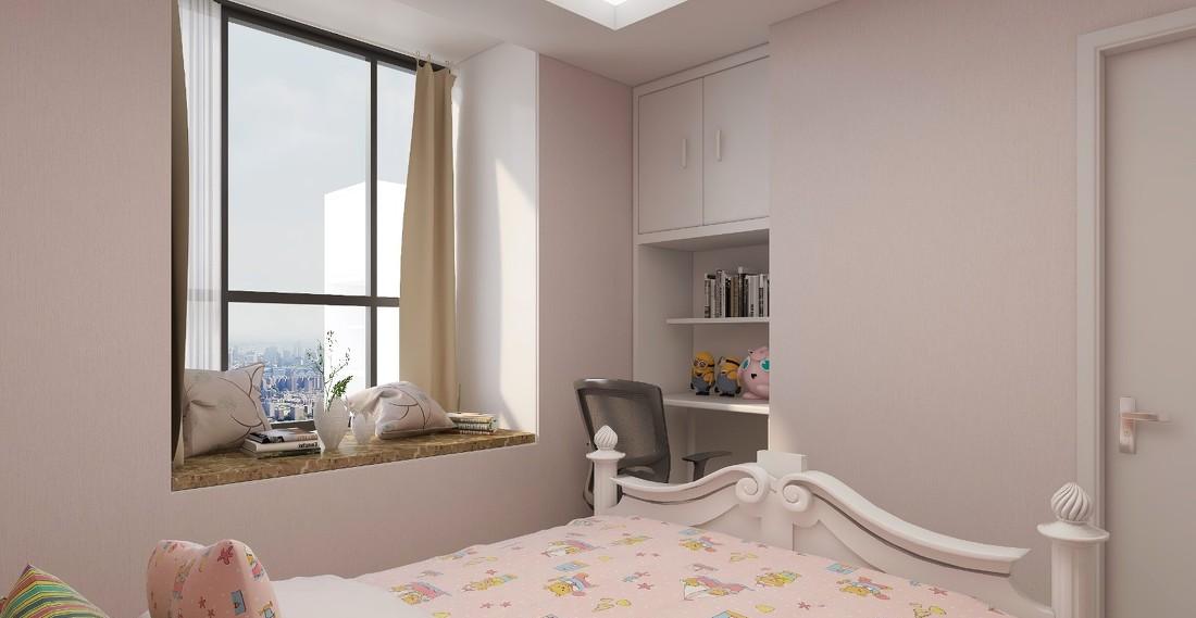 惠南金地城儿童房 | 梦幻城堡的童趣空间-0