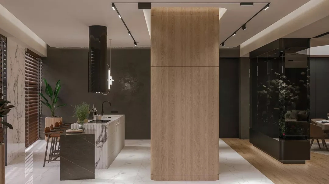 格鲁吉亚 230㎡禅意复式，开放式布局打造宁静空间-27