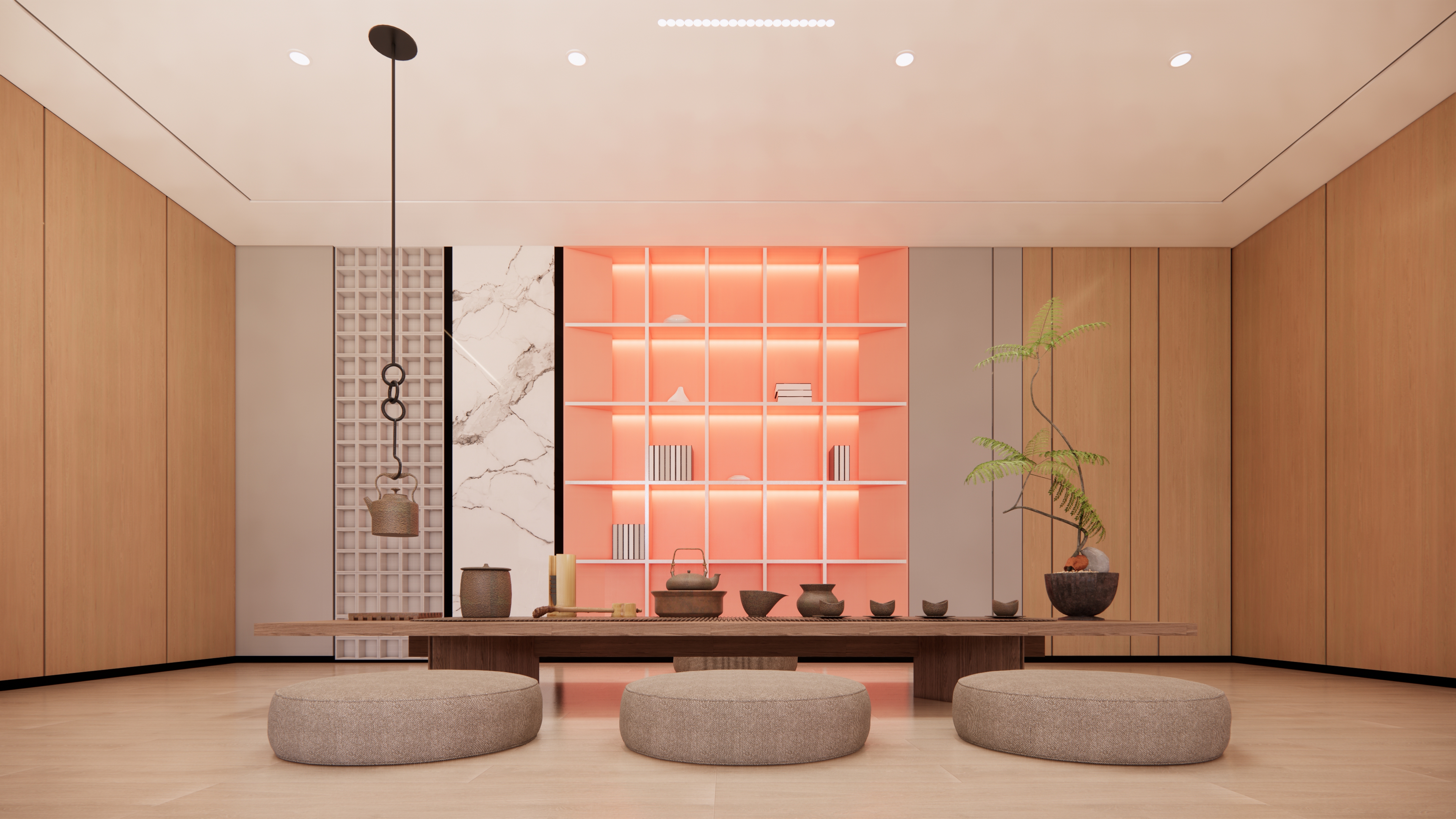 石湖湾现代中式别墅-8