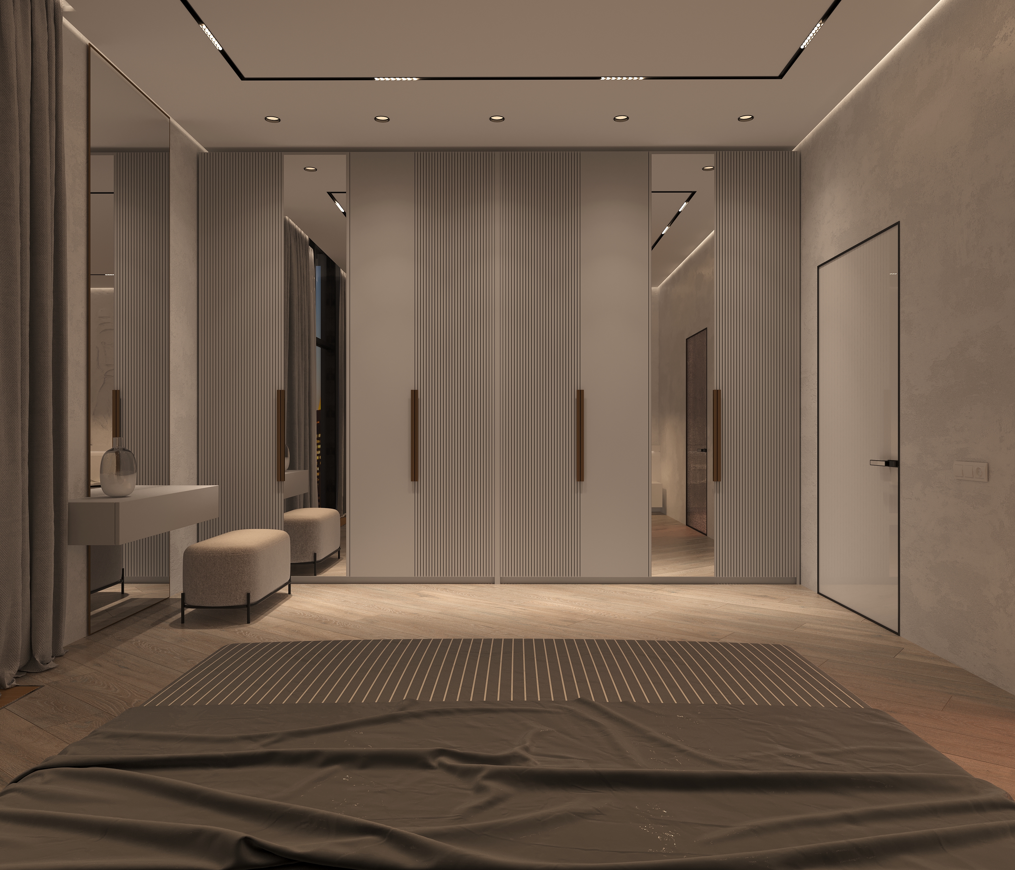 Contemporarie style apartments可视化项目丨tetiana_visual_3d-34
