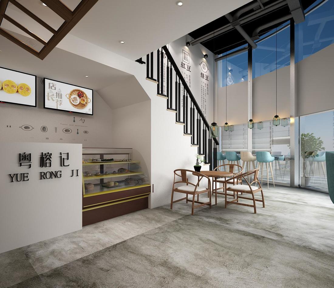 
白色广式甜品店 -2