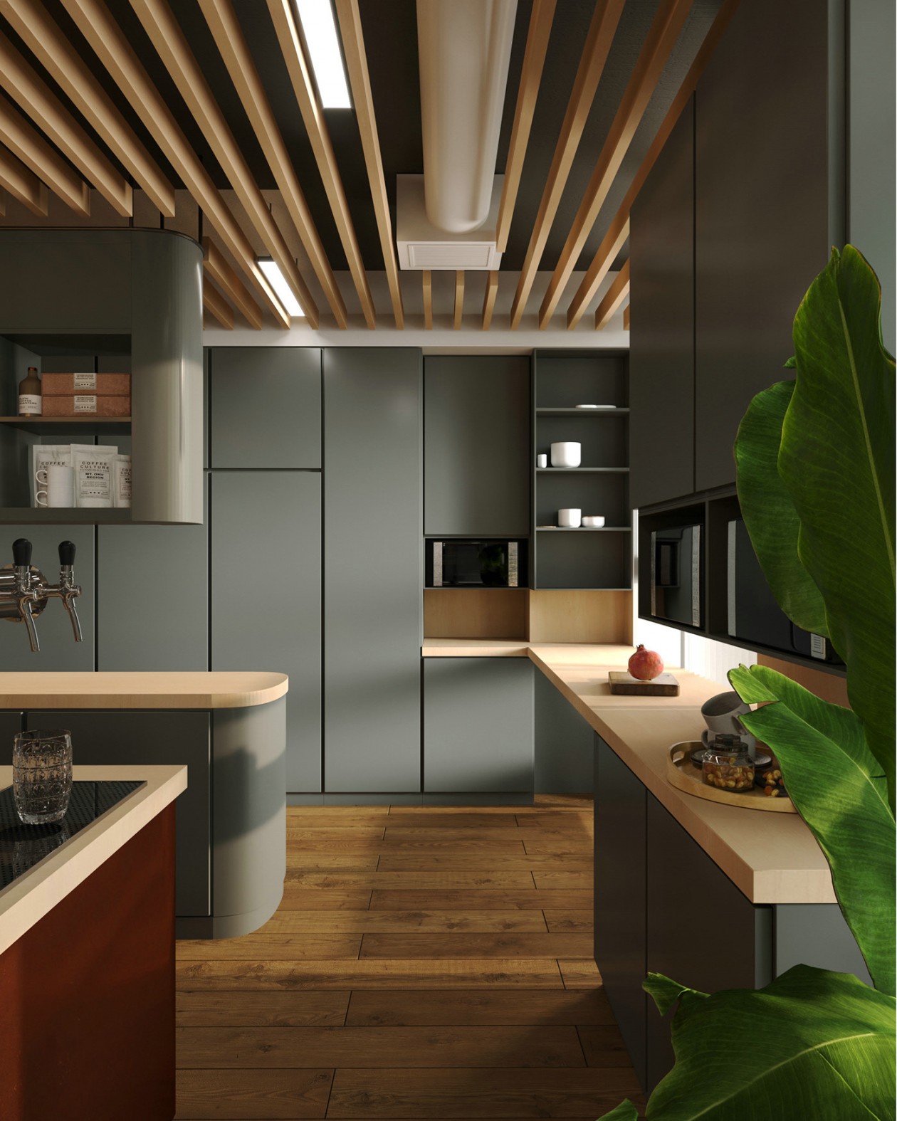 735㎡简约风办公空间设计-2