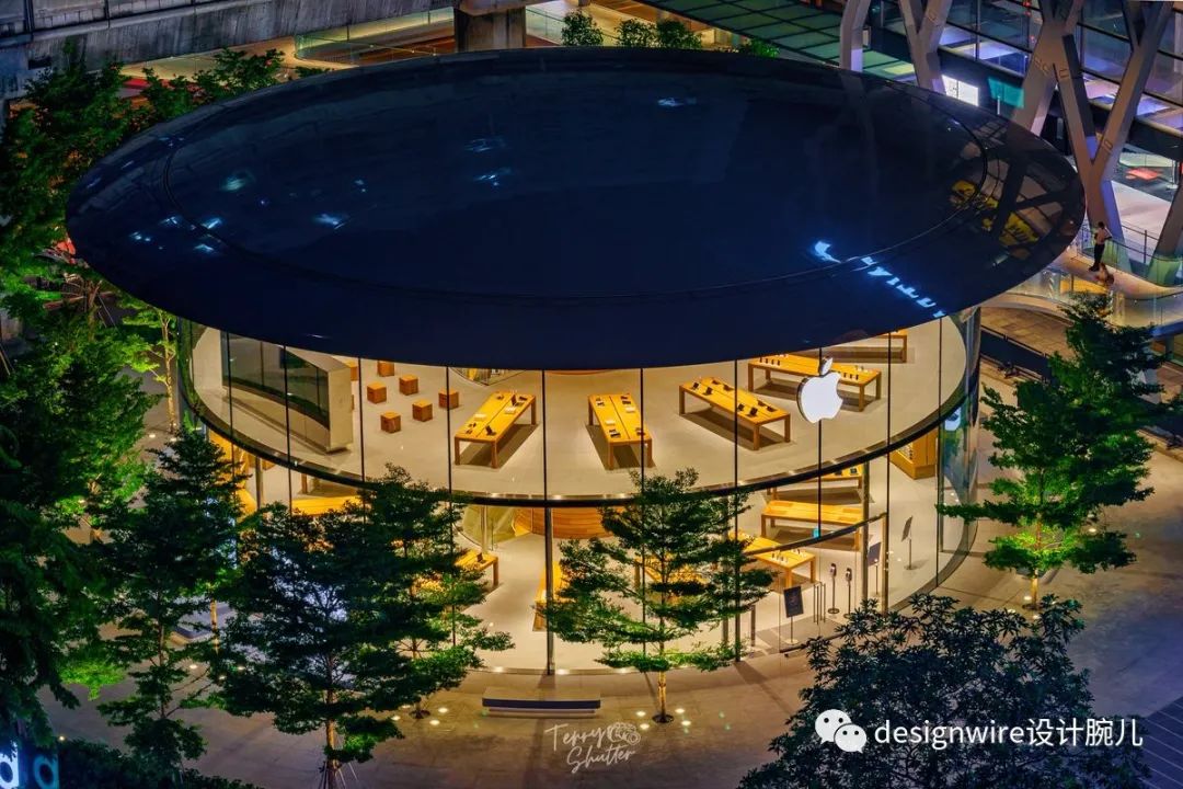 全球首个水上漂浮苹果店,创新设计诠释品牌理念-85
