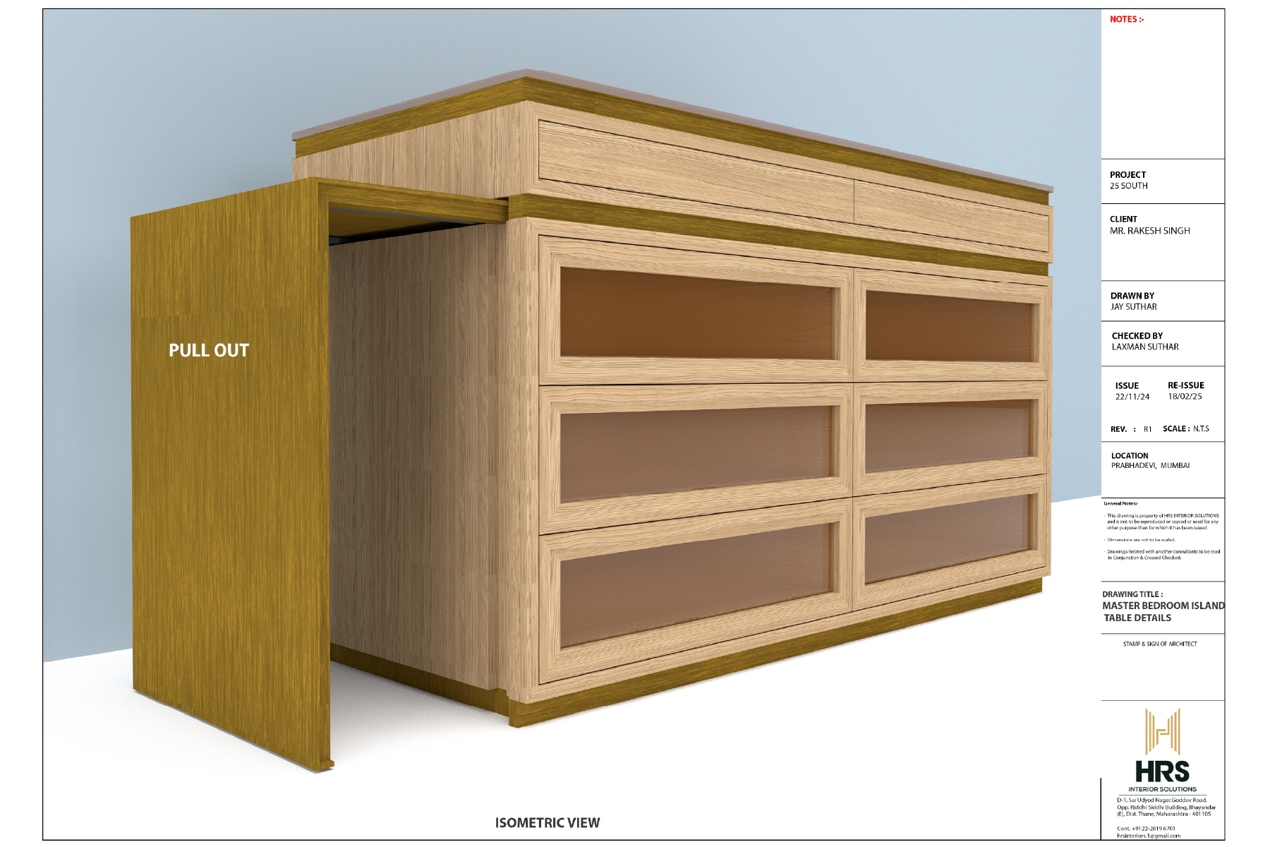 ISLAND TABLE (MR.RAKESH SINGH)F-7