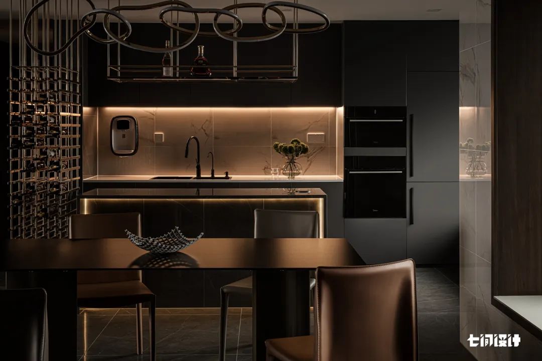 东湖畔的温馨之家 · 多场景设计的亲密空间丨七间设计(IDEAL DESIGN)-34