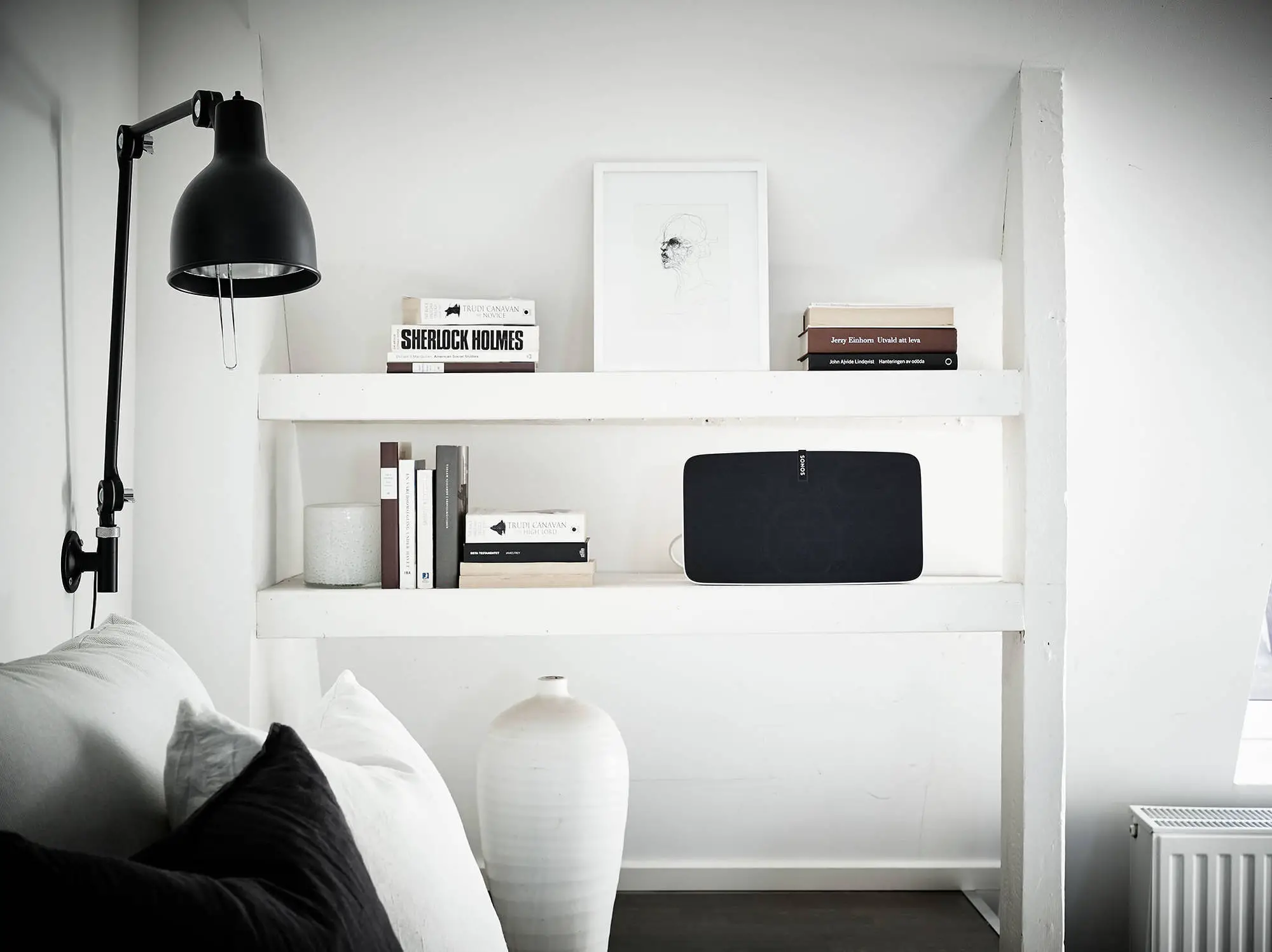 瑞典极简公寓 | 工作生活一体化-3