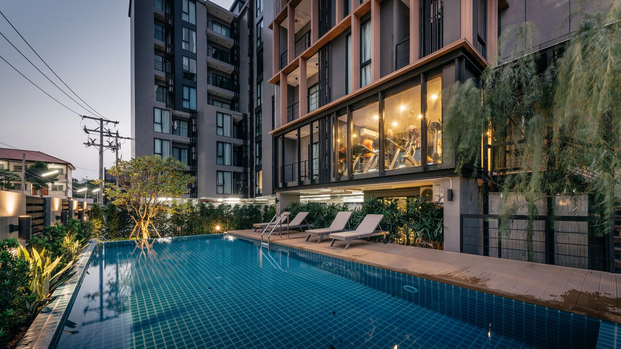 曼谷 TEAK Jenga 公寓 | 自然与城市的和谐交融-17