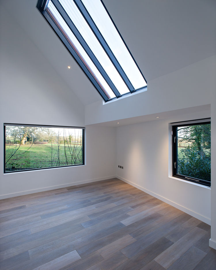 带生锈铁制塔楼的传统乡村别墅扩建丨英国格洛斯特丨Chris Dyson Architects-31