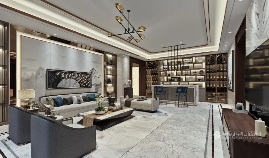 新中式诗意空间，传统与现代的完美融合-32