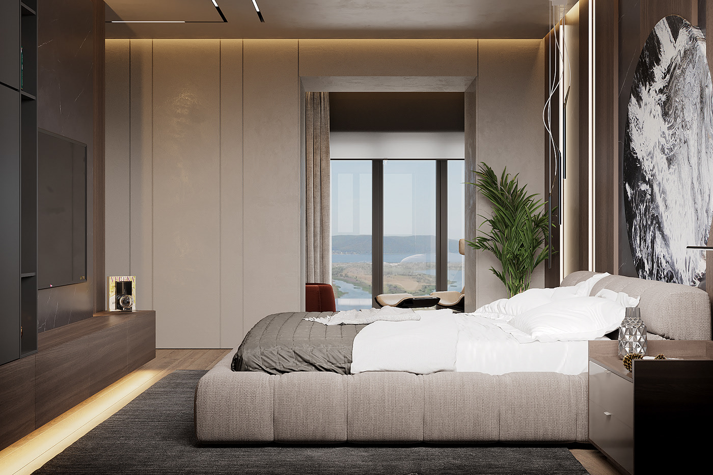 灰色系空间设计 慢享惬意时光-8