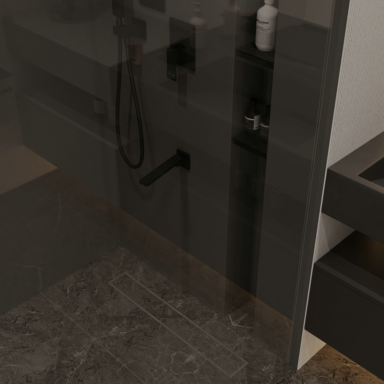 莫斯科灰色系公寓设计丨俄罗斯莫斯科-7