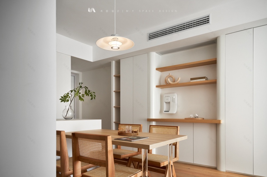 112㎡简约原木风平层设计-7