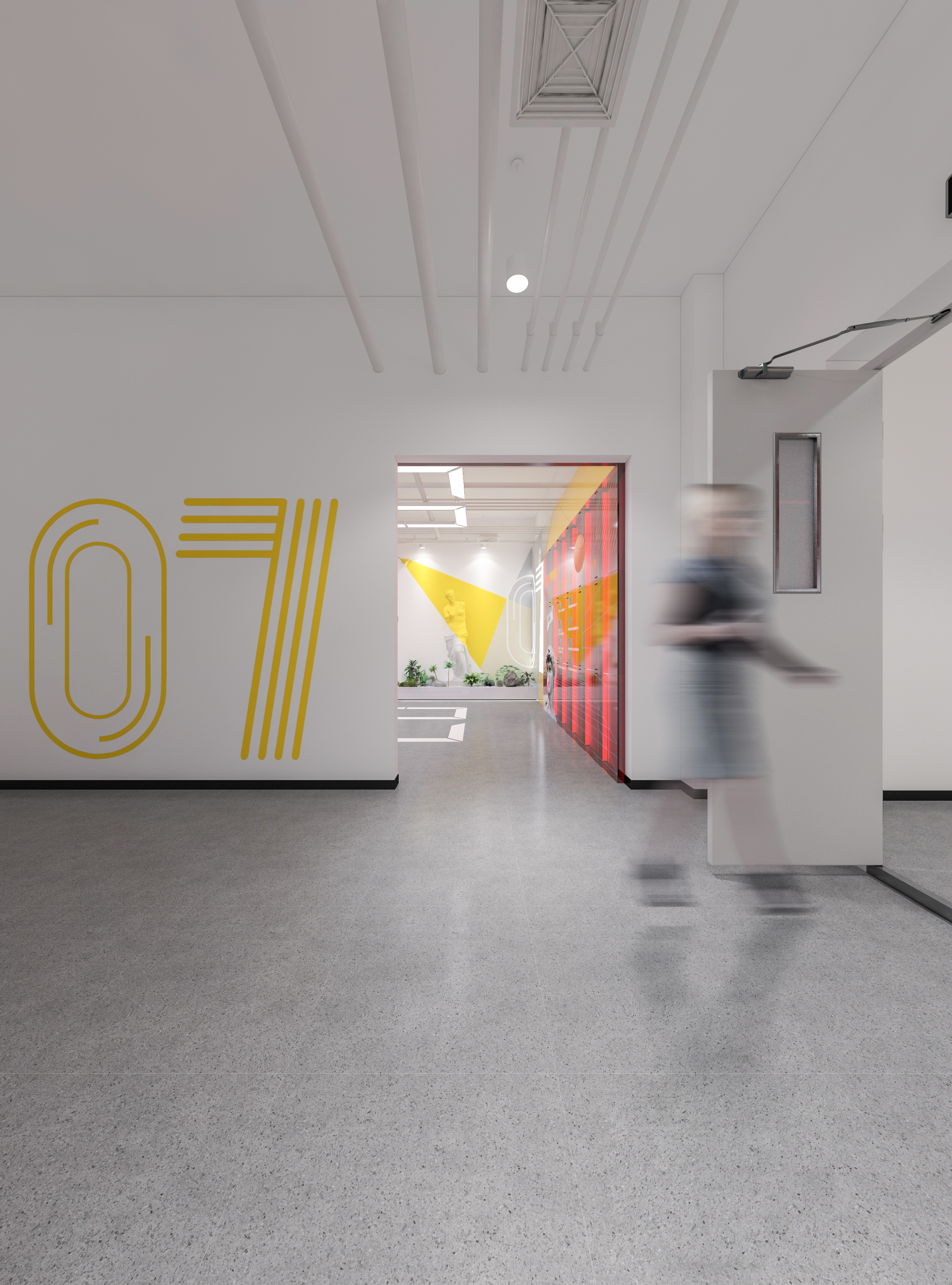 广州某艺术园区大楼公共区域升级改造-5