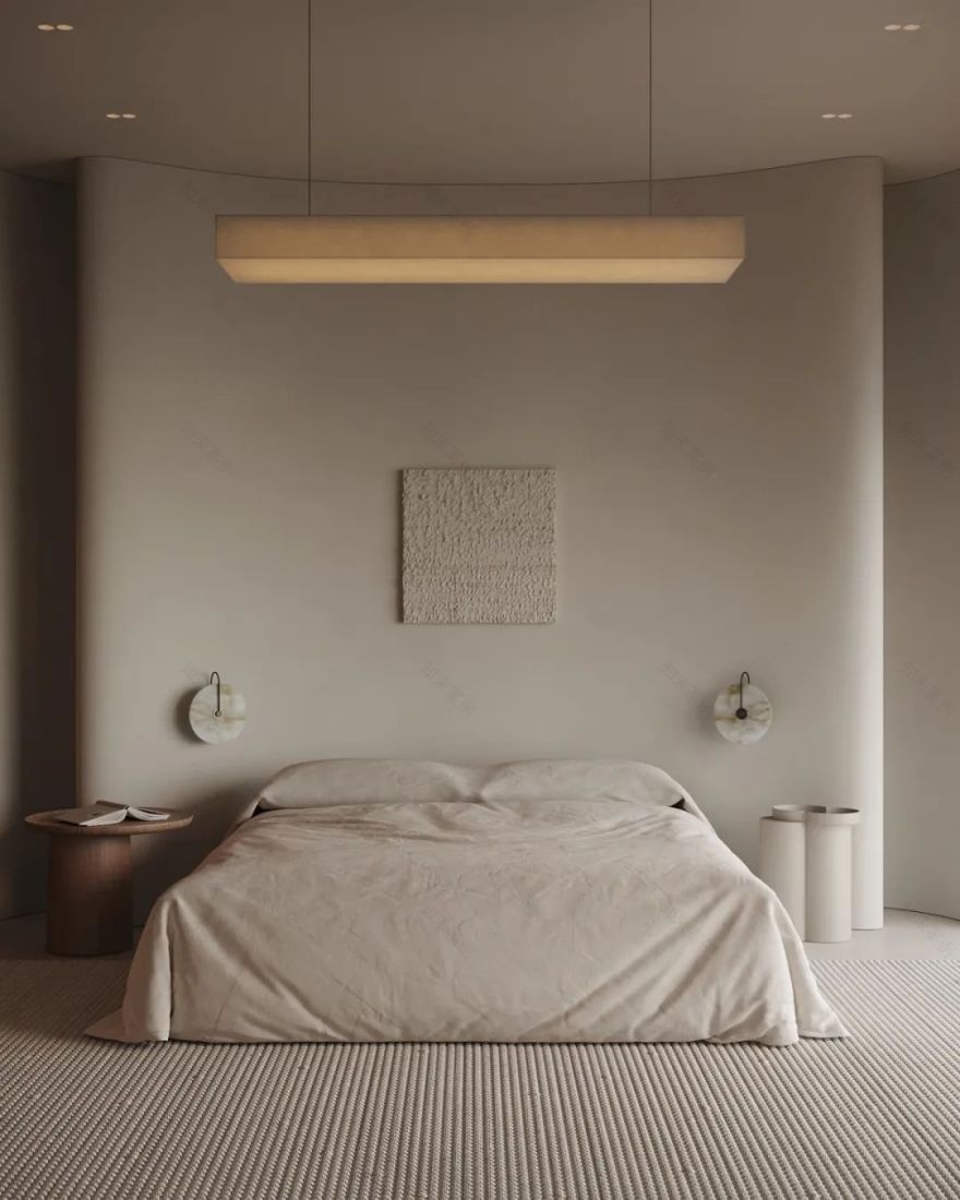 暖色调原木系奶油风极简设计丨HPISD-47