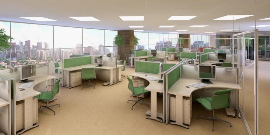 绿色环保的巴西商业大厦-7