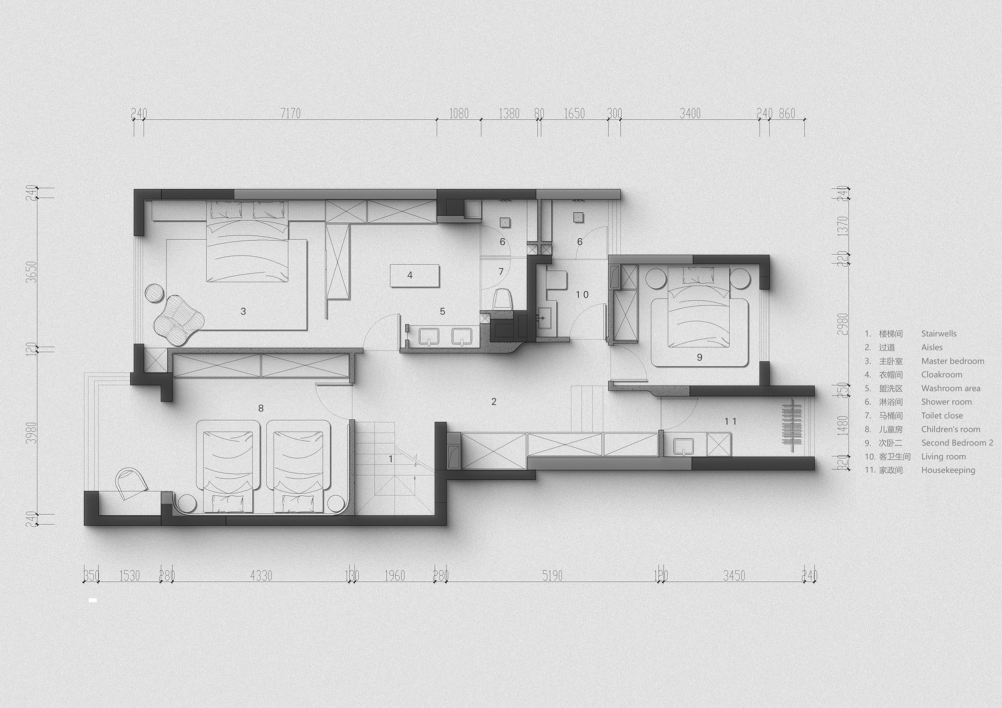 静中取悦翡翠和悦·叠墅丨中国成都丨仲乙·分寸设计-64