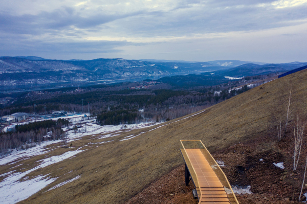 尼古拉耶夫斯卡亚山观景平台丨俄罗斯克拉斯诺亚尔斯克丨“Проектдевелопмент”公司-30