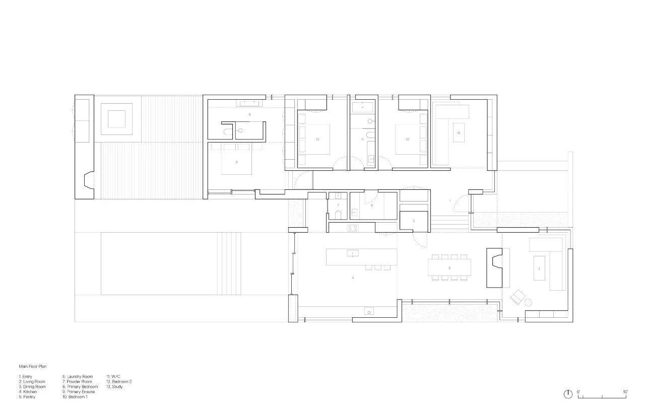 泳池房丨line architects-119