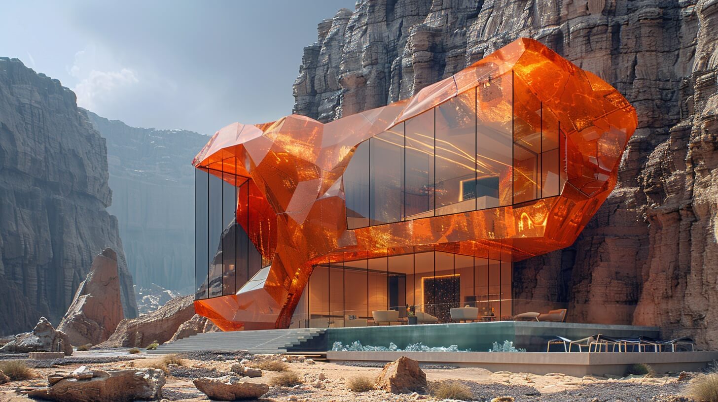 琥珀宫丨阿联酋迪拜丨Green Clay Architecture-9