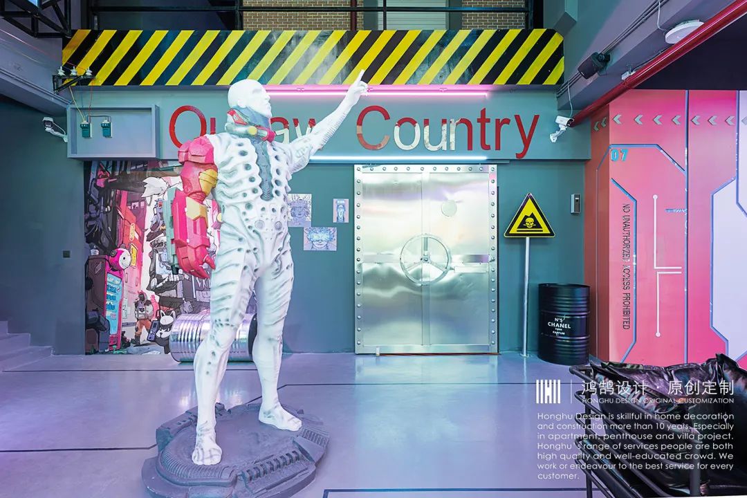 Star Up 剧本杀园区丨鸿鹄设计-30