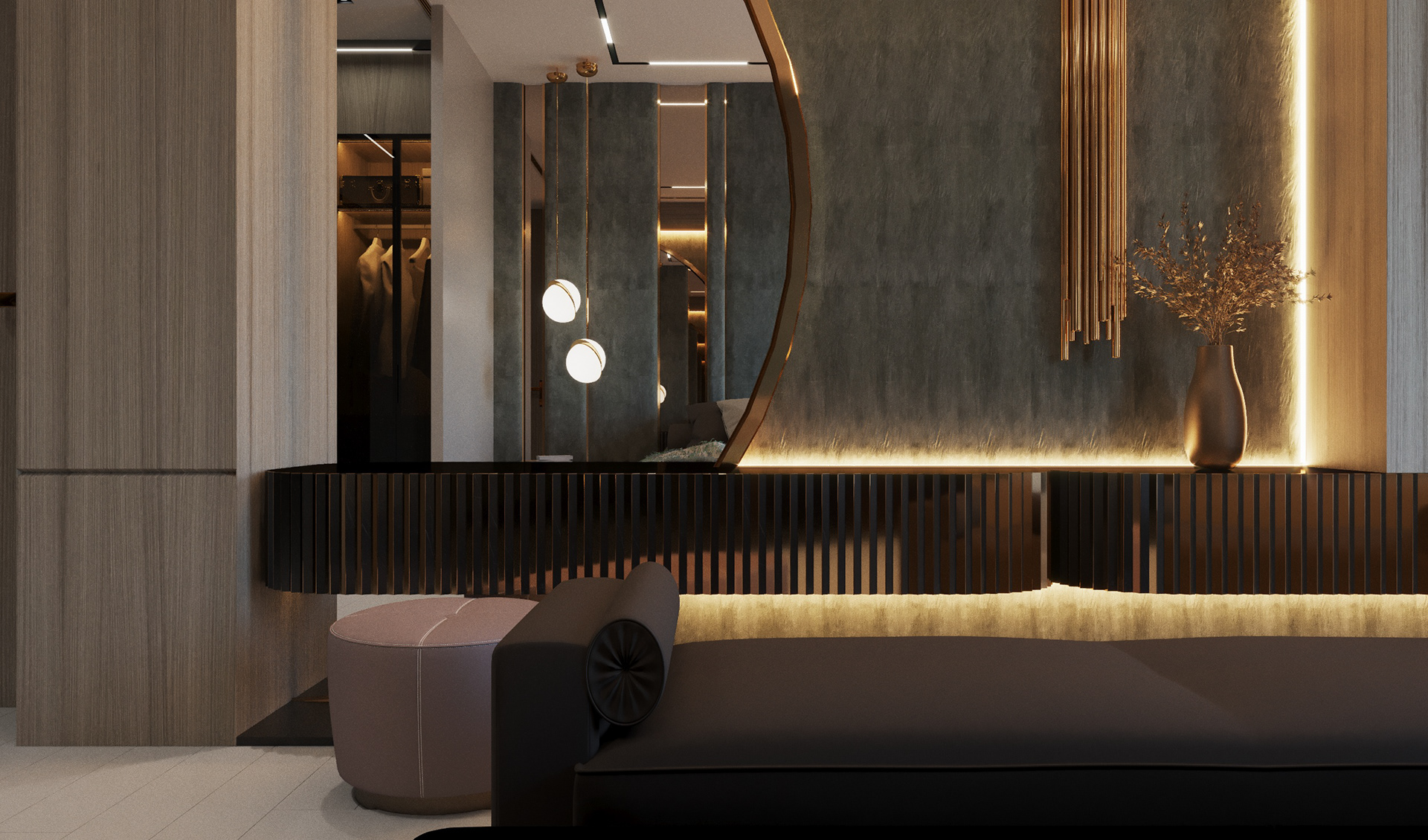 米维达市主卧丨埃及开罗丨Decorous Studio-0