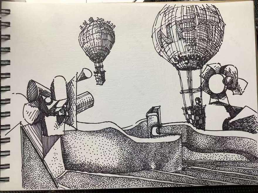 旅行徒手画素描集·3-20