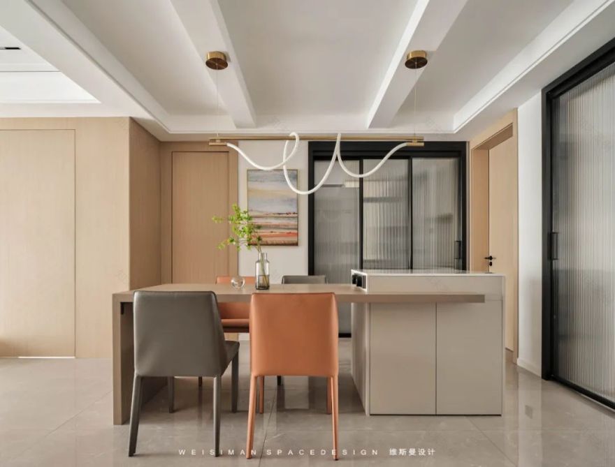 奶油色调的温柔私宅丨苏州维斯曼全案设计-34