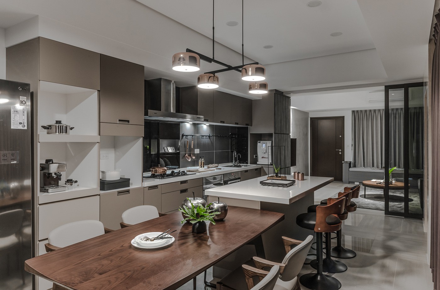 现代风住宅设计  詹皓设计-7