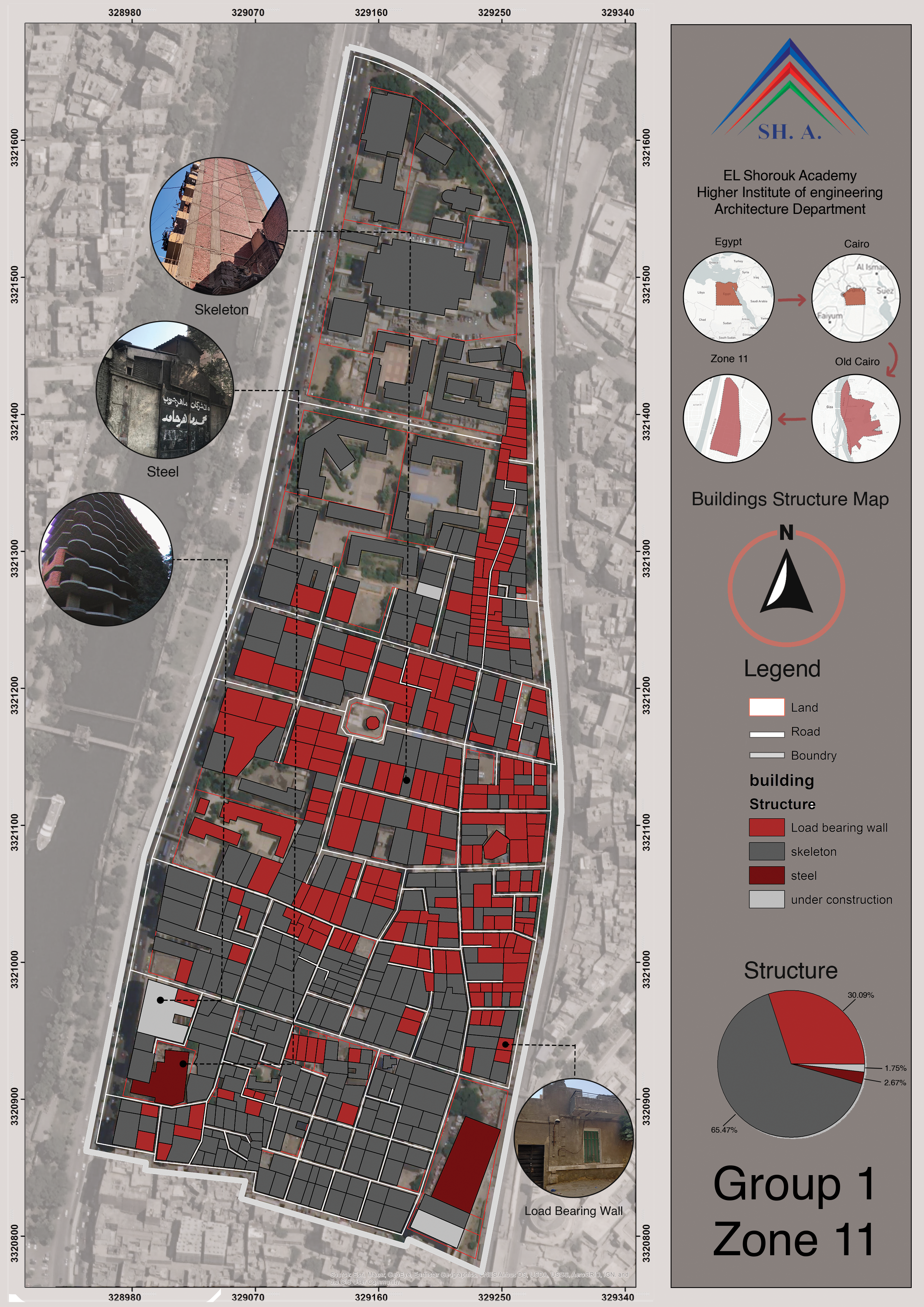 GIS 项目丨埃及开罗丨建筑系三年级学生-10