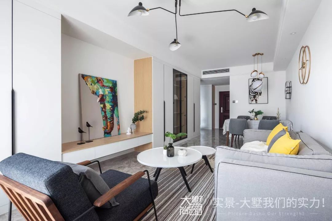 70㎡信一银座盐系生活 | 简约温馨，空间利用最大化-12