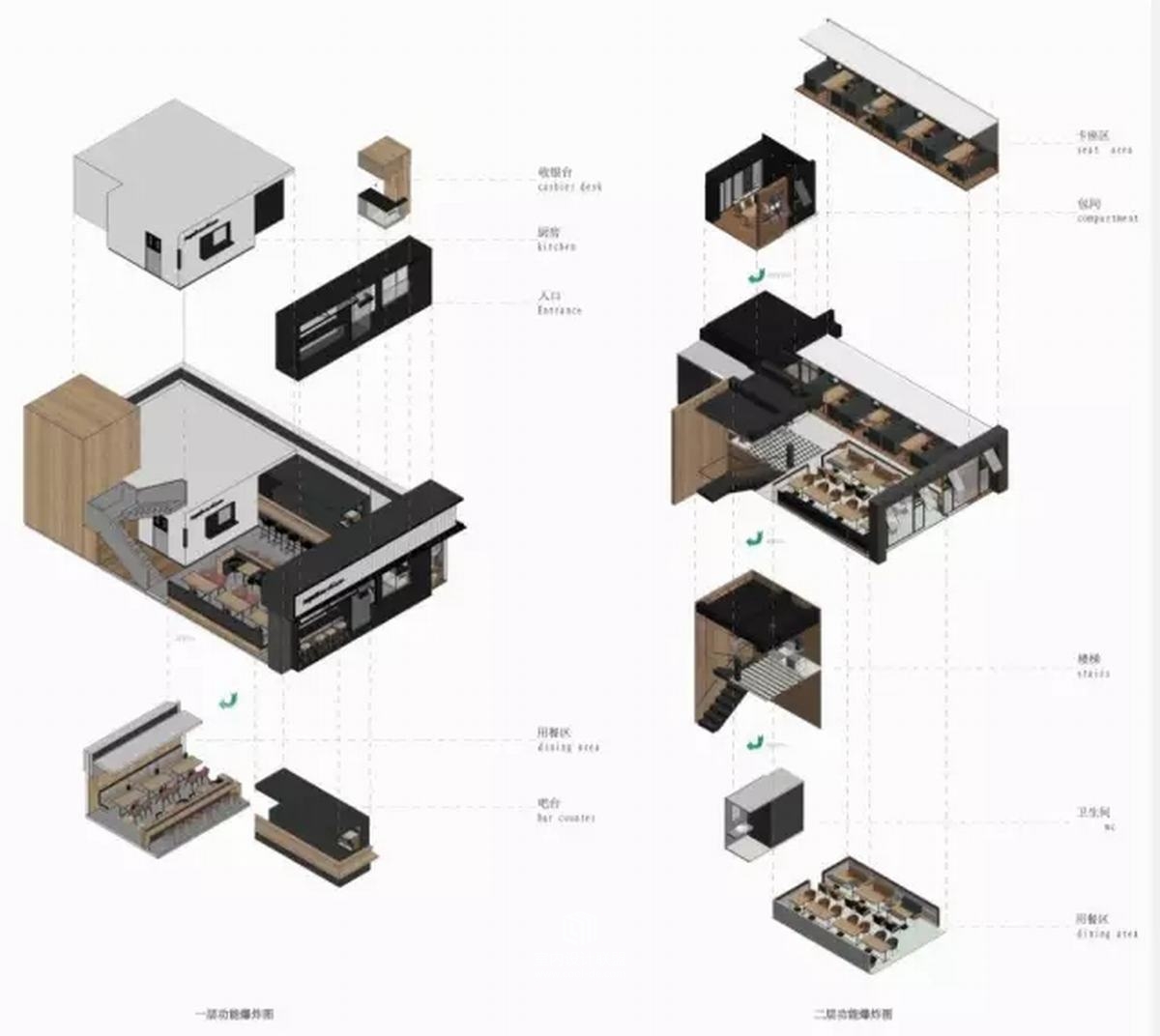 全文室内设计-“每天”美式休闲餐厅-44