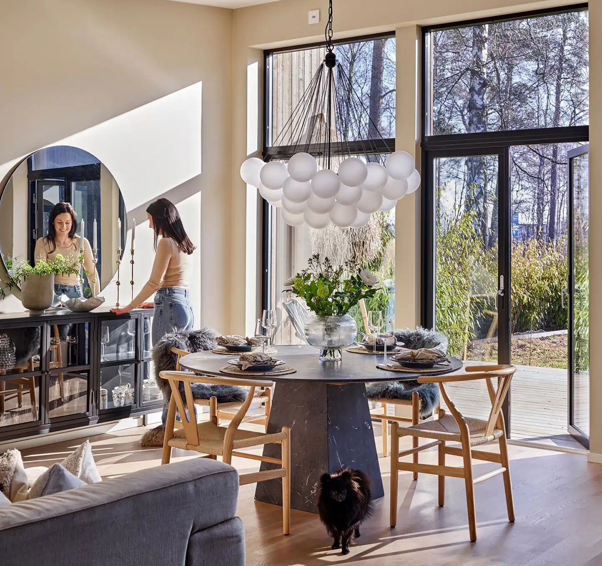 瑞典南部现代简约别墅设计-1