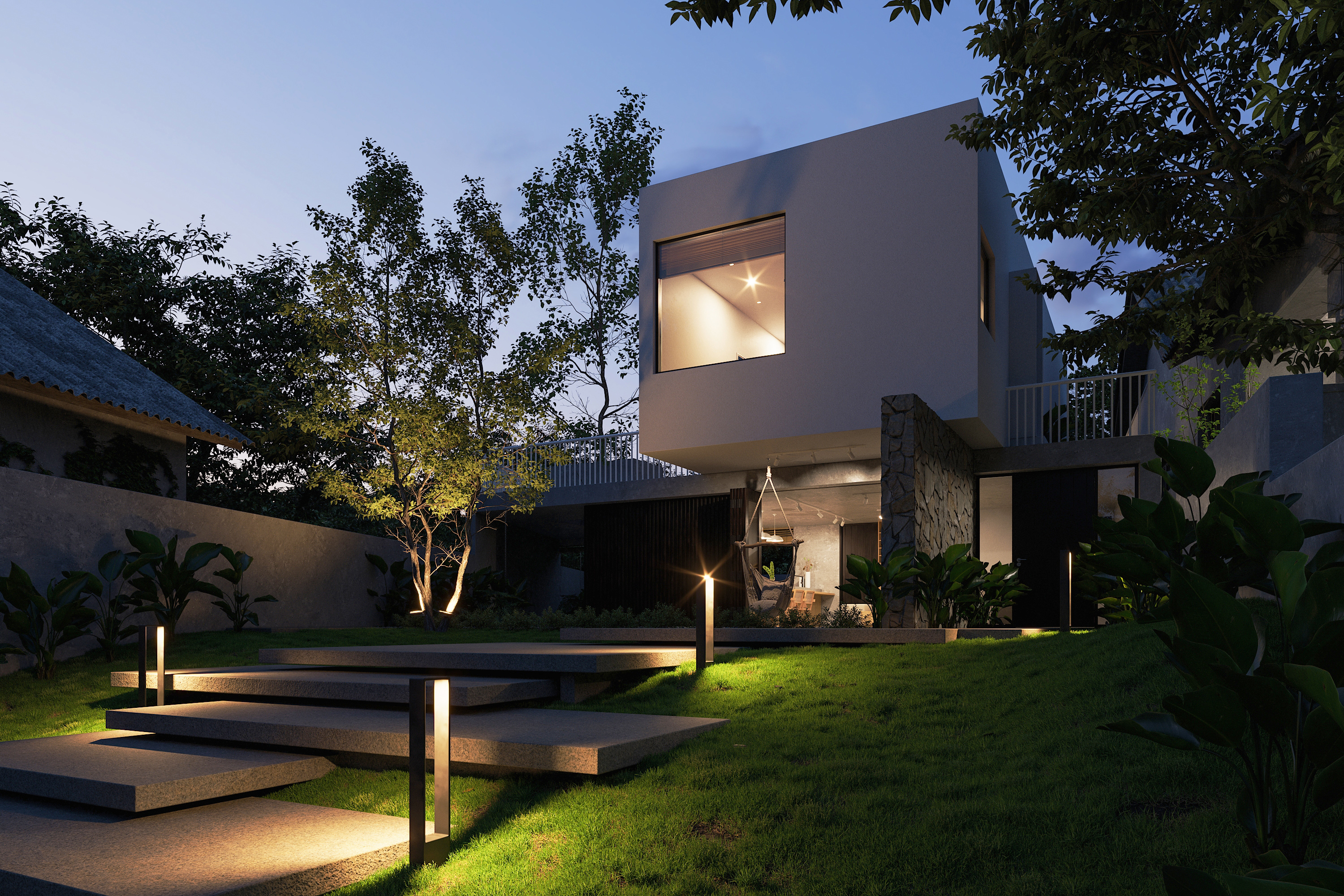 Cua’s House / 3fconcept (3d visualization by reference)-5