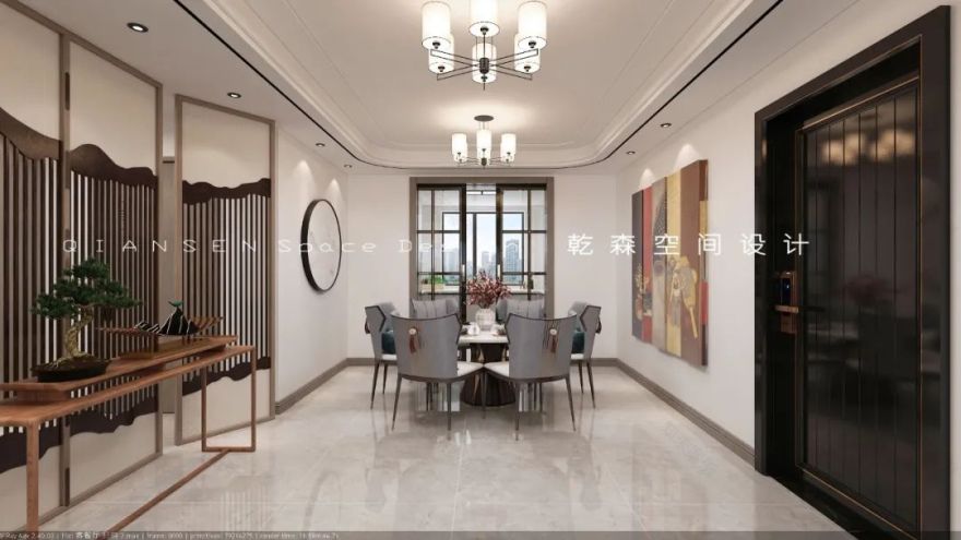 新中式家居设计,润物无声的艺术呈现-26