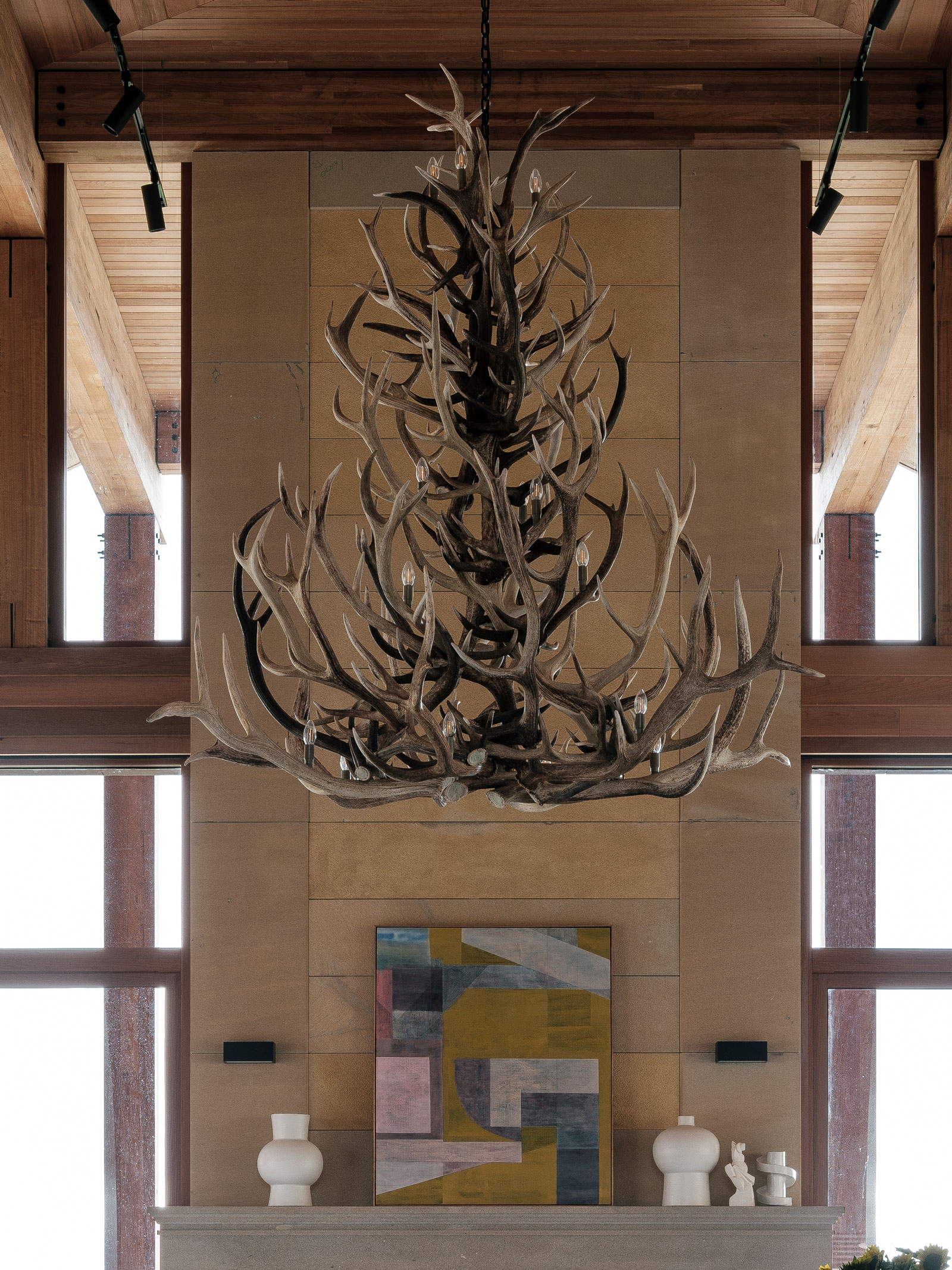 山丘景观中的豪华农舍丨澳大利亚丨Linda Habak Design-26