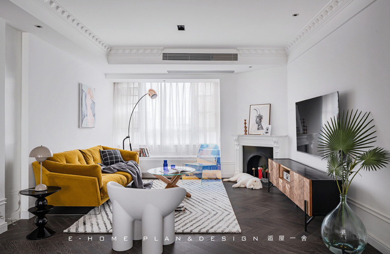 由入户衣帽间，进入一个画廊般的家-9